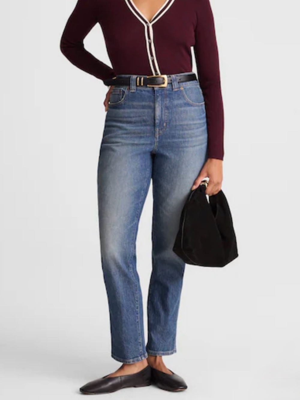 Like New, Madewell The Perfect Vintage Straight Cropped Jeans, Size 27